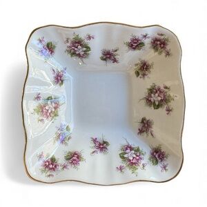 Vintage Royal Albert Trinket Dish, Sweet Violets